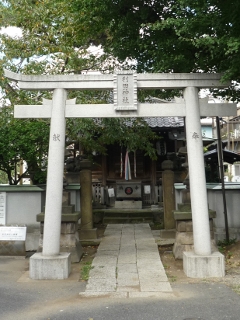 品川は利田神社