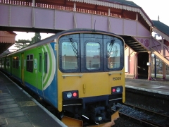 イギリスの電車（少し前）
