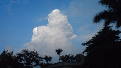 ベトナムの積乱雲