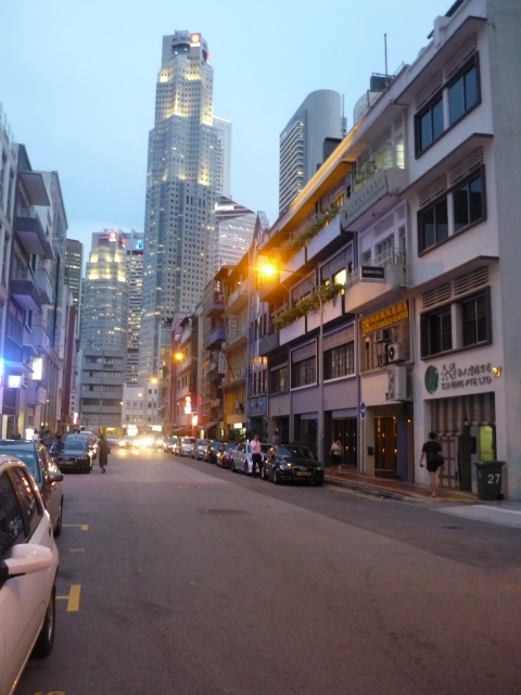 シンガポールの HongKong Street